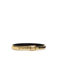 Gold Leather Regular Belt