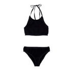 Bikini aus schwarzem Polyamid