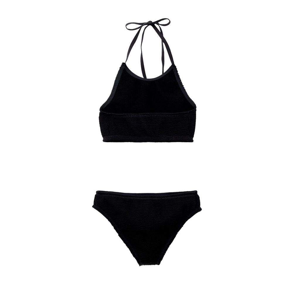Bikini aus schwarzem Polyamid