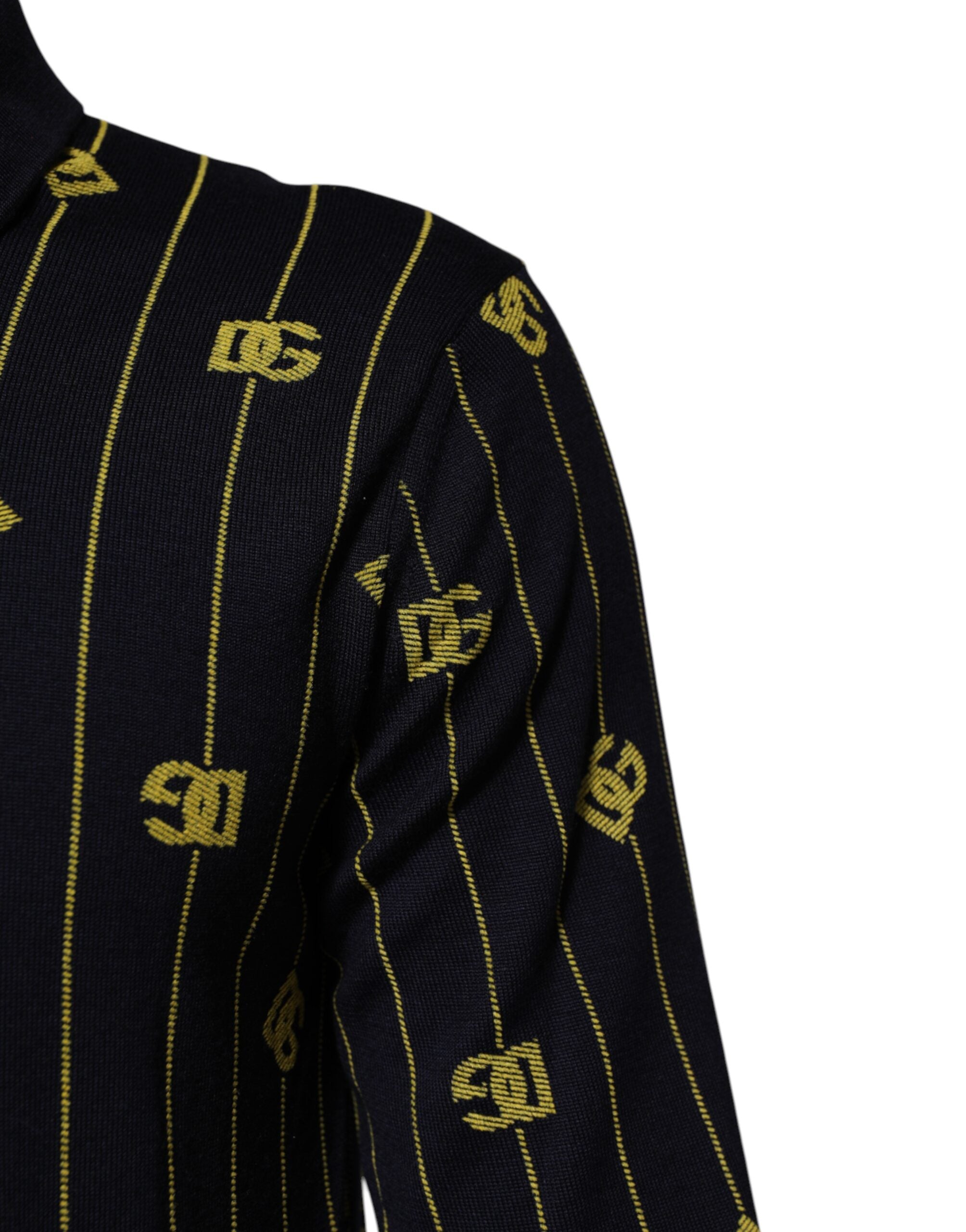 Poloshirt mit Black Logo Jacquard-Strick