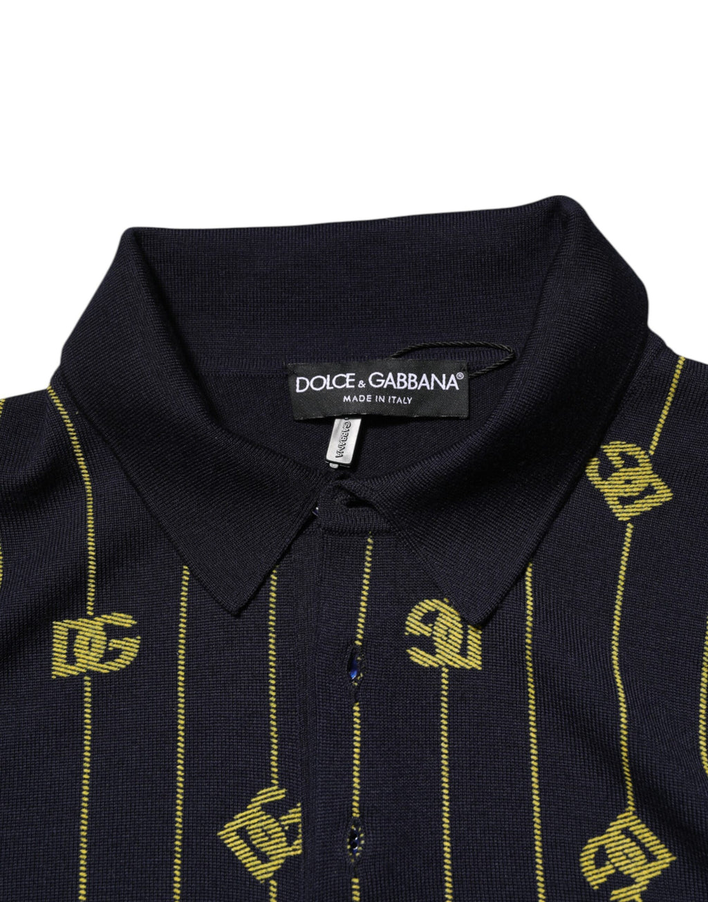 Poloshirt mit Black Logo Jacquard-Strick