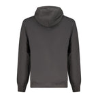Black Cotton Men's Hoodie