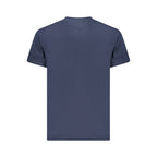 Blue Cotton Men's T-Shirt