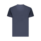 Blue Cotton Men's T-Shirt