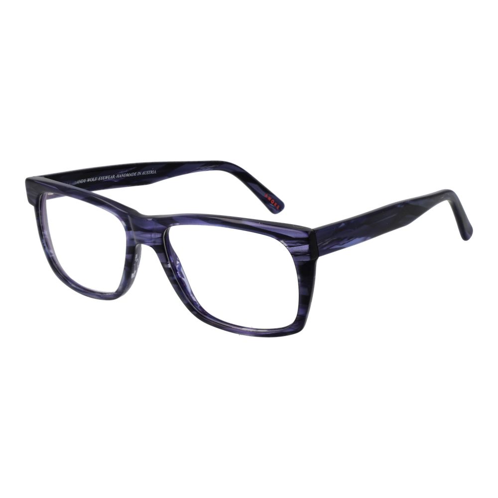 Blaue Acetatbrille (Gestell)