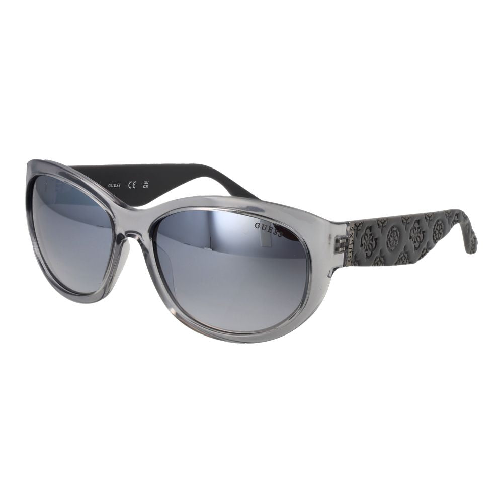 Graue Edelstahlsonnenbrille
