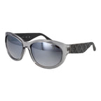 Graue Edelstahlsonnenbrille