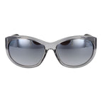 Graue Edelstahlsonnenbrille