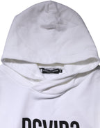 Weißes DG Vib3 Kapuzen-Sweatshirt für Herren