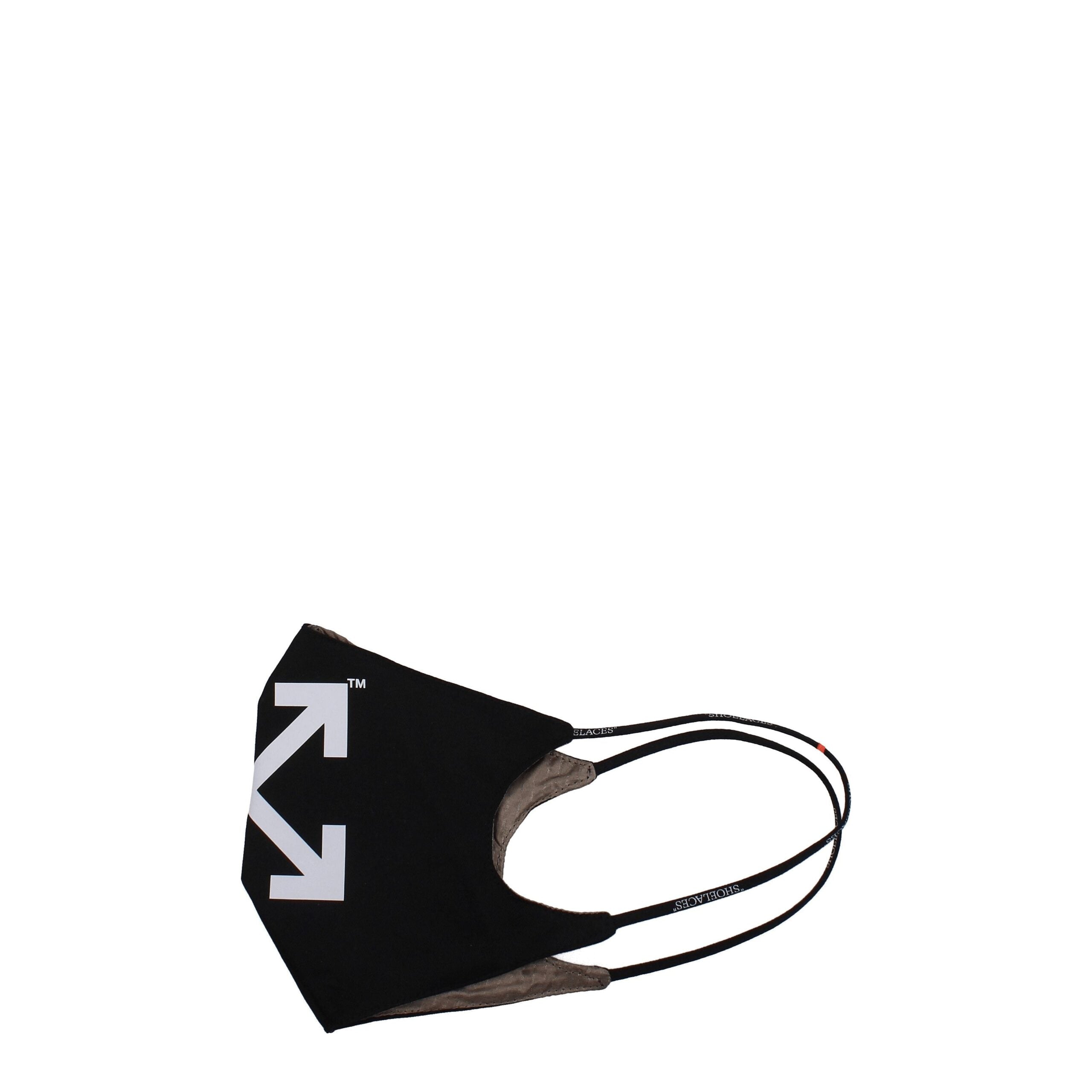 Schwarze Baumwoll-Gesichtsmaske