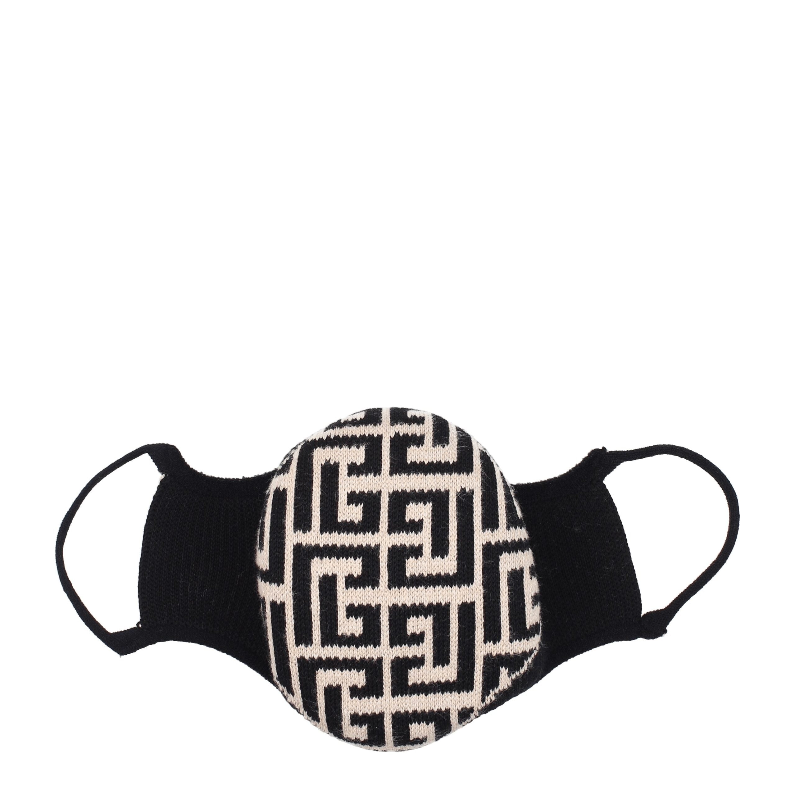 Beige Cotton Facemask