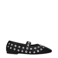 Schwarze Ballerinas aus Leder