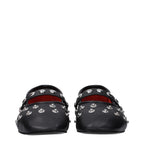 Schwarze Ballerinas aus Leder