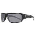 Sonnenbrille aus schwarzem Kunststoff
