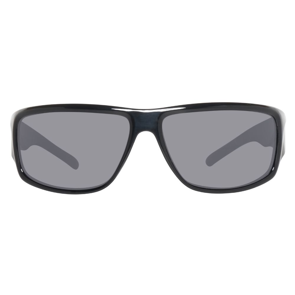Sonnenbrille aus schwarzem Kunststoff
