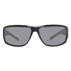 Sonnenbrille aus schwarzem Kunststoff