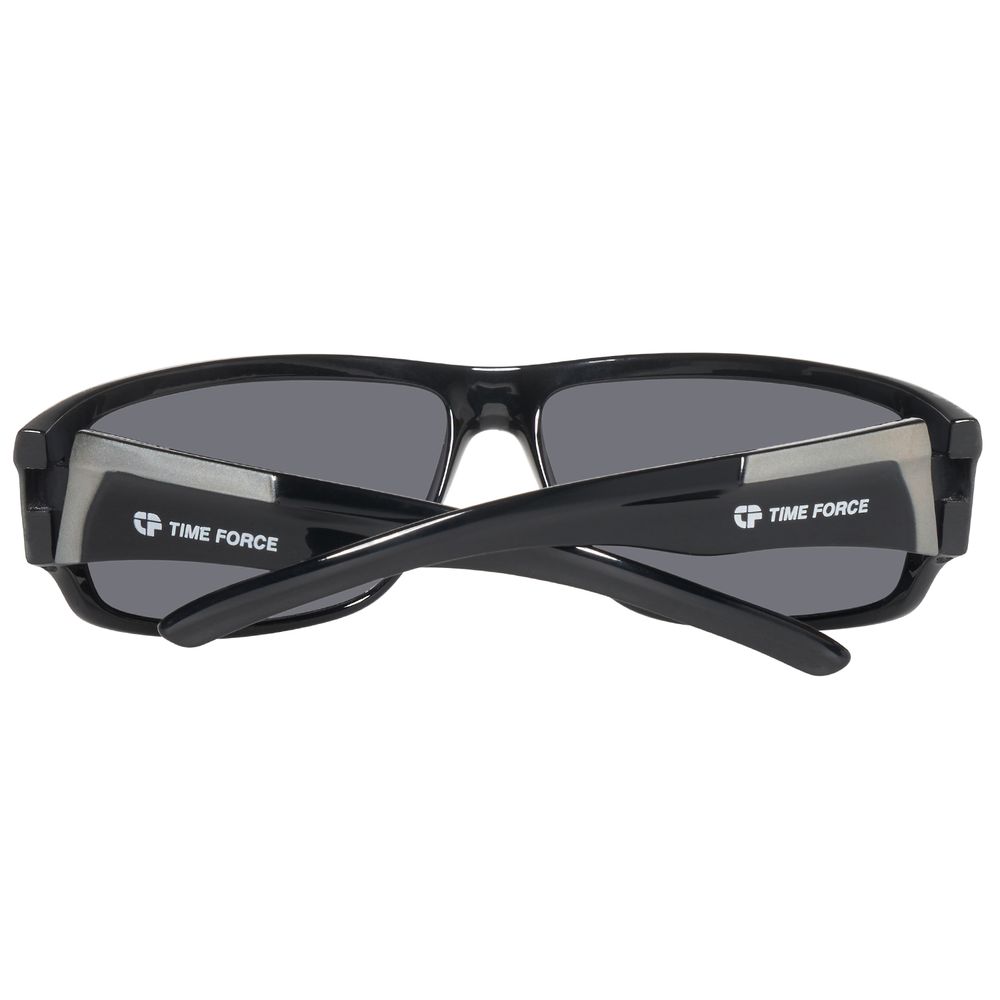 Sonnenbrille aus schwarzem Kunststoff