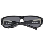 Sonnenbrille aus schwarzem Kunststoff
