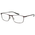 Braune Metallbrille