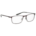 Braune Metallbrille