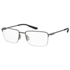 Graue Metallbrille (Gestelle)