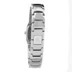Silberne Edelstahl-Dresswatch