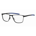 Brille (Fassung) aus schwarzem Metall
