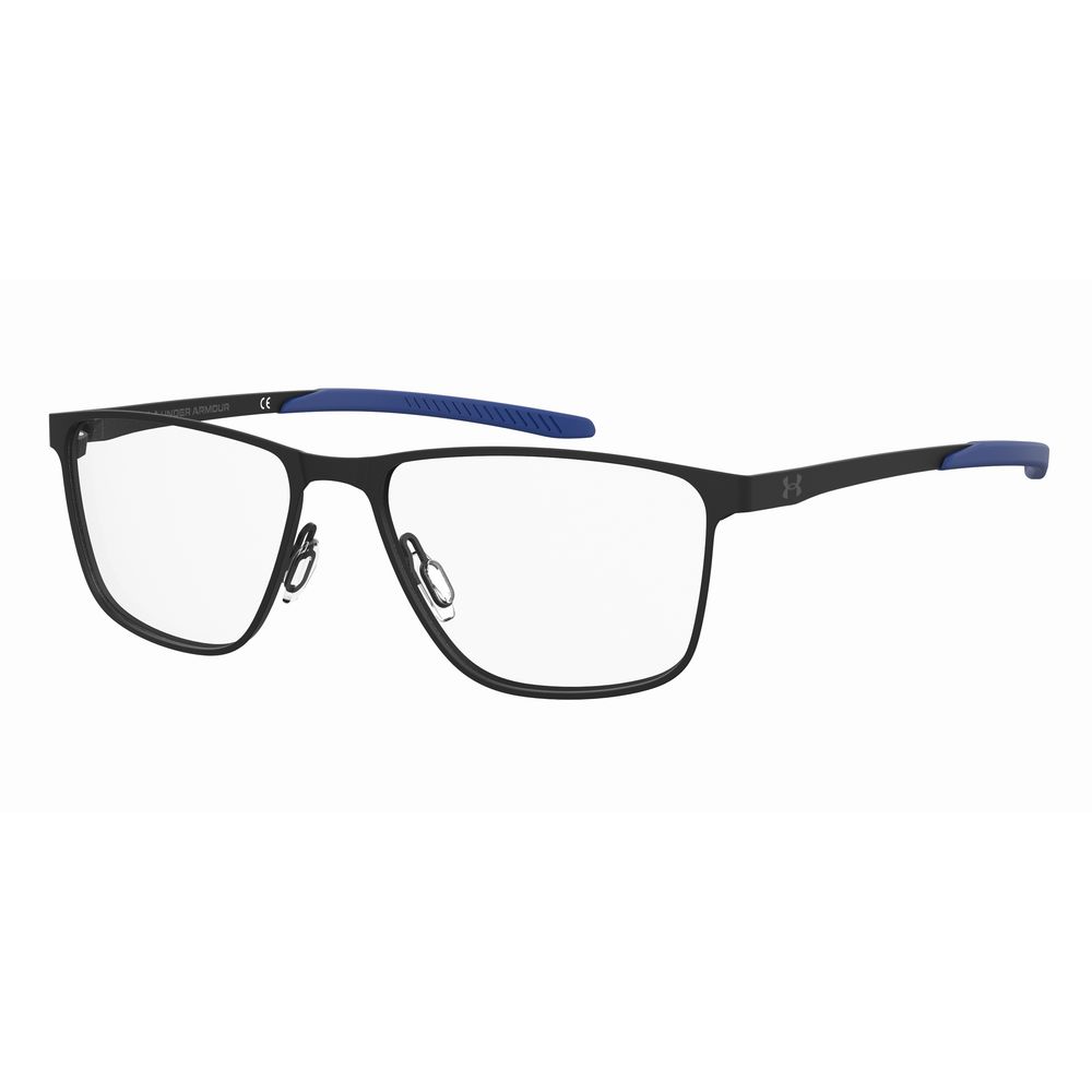 Brille (Fassung) aus schwarzem Metall