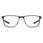 Brille (Fassung) aus schwarzem Metall
