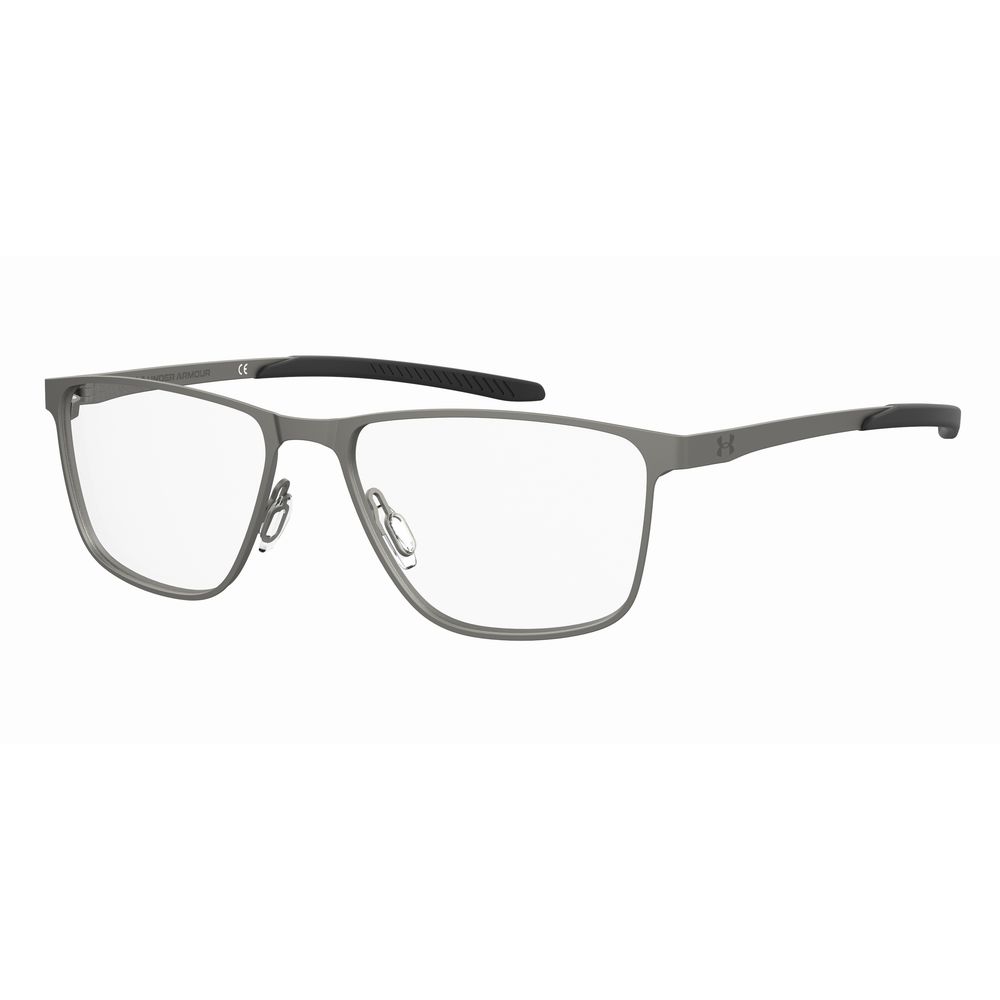 Brille (Gestell) aus grauem Metall