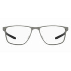 Brille (Gestell) aus grauem Metall
