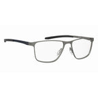 Brille (Gestell) aus grauem Metall