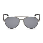Gray Metal Sunglasses