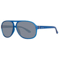 Occhiali da sole blu iniettato