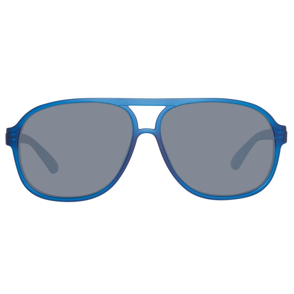 Occhiali da sole blu iniettato