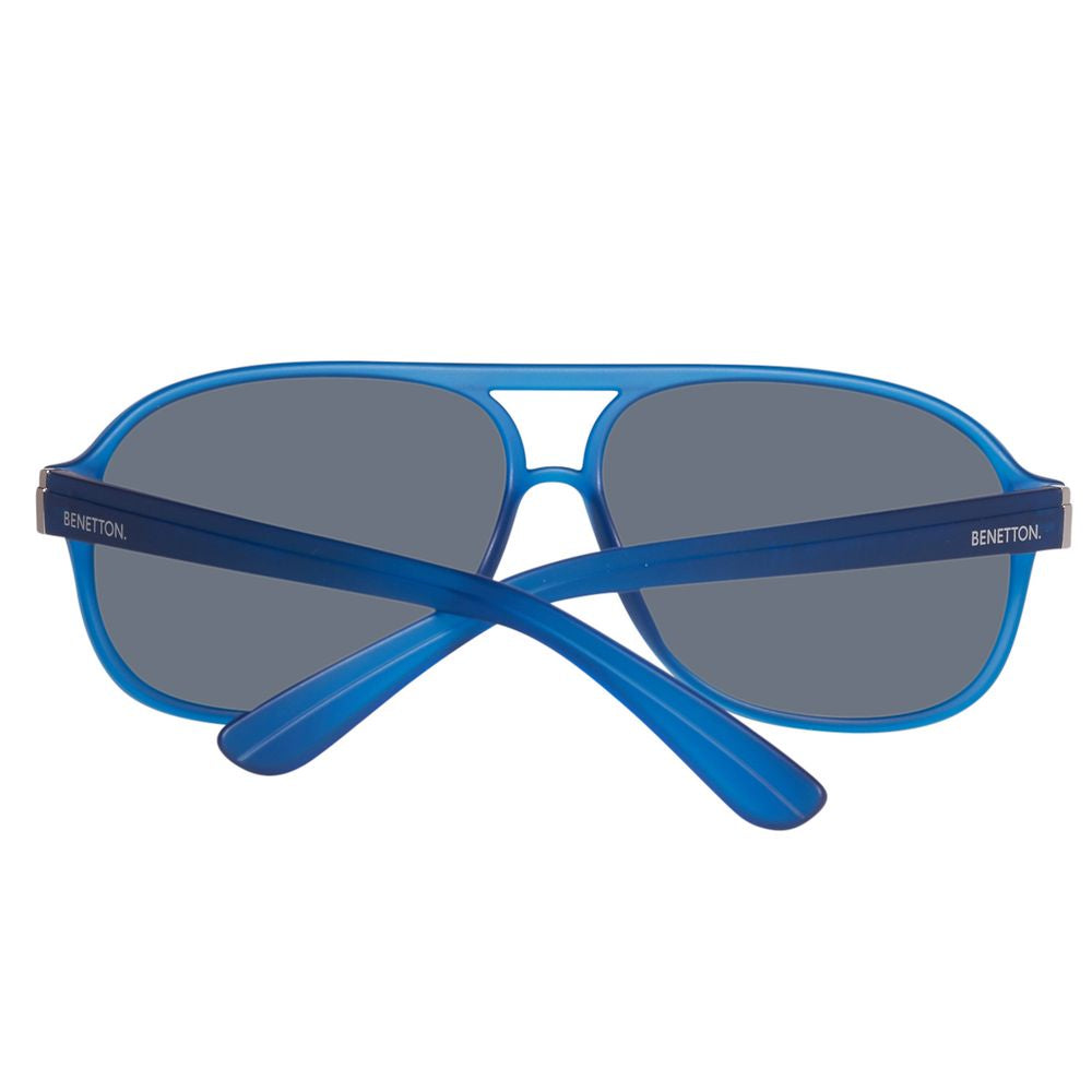 Occhiali da sole blu iniettato