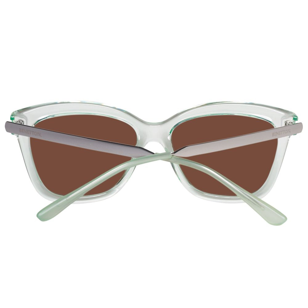 Zweifarbige Sonnenbrille aus Kunstharz