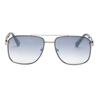 Sonnenbrille aus schwarzem Metall