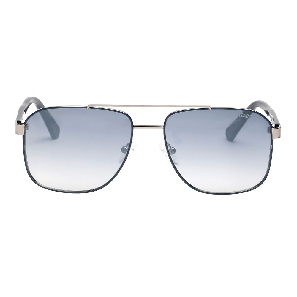 Sonnenbrille aus schwarzem Metall