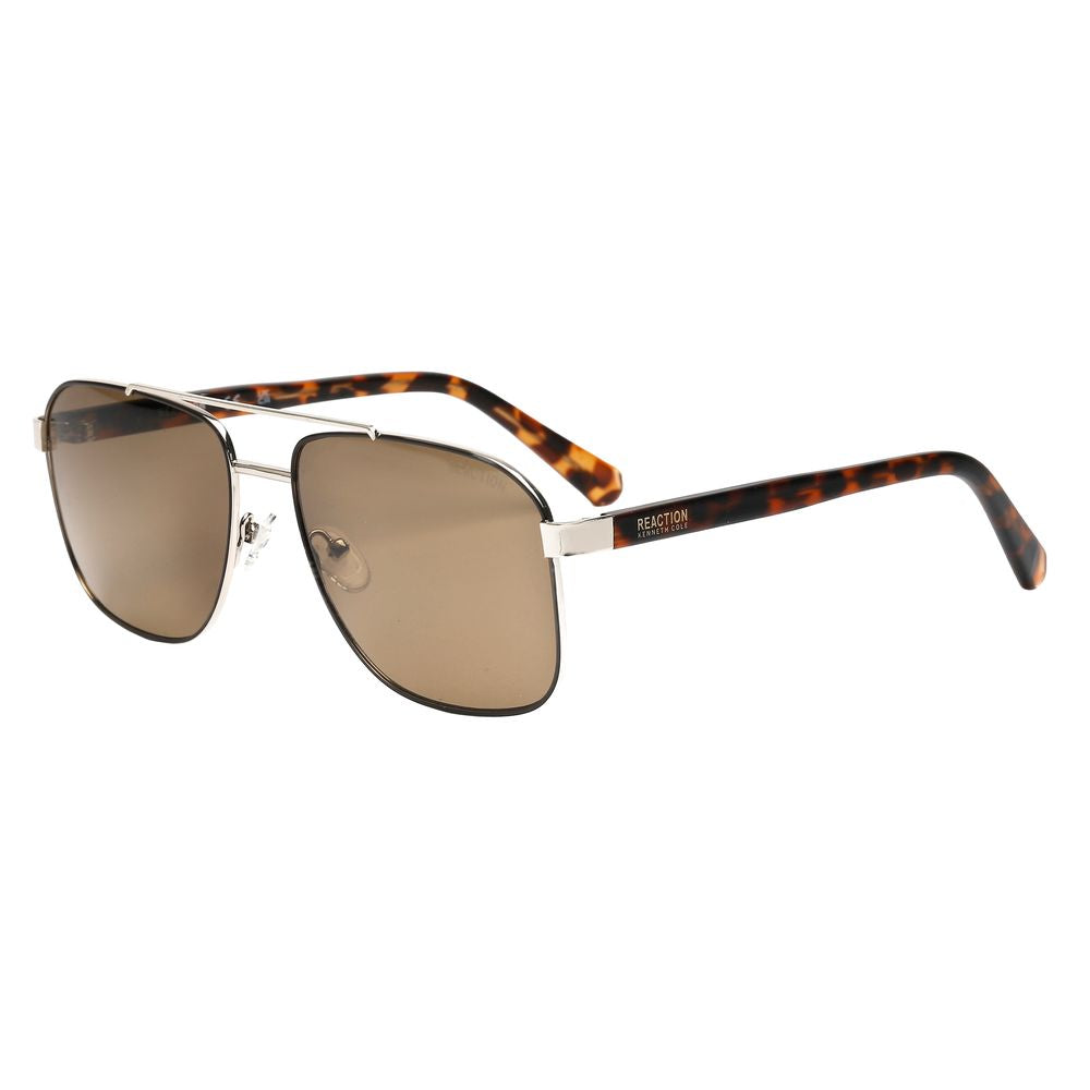 Sonnenbrille aus braunem Resin