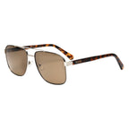 Sonnenbrille aus braunem Resin