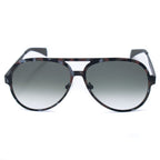 Brown Metal Sunglasses