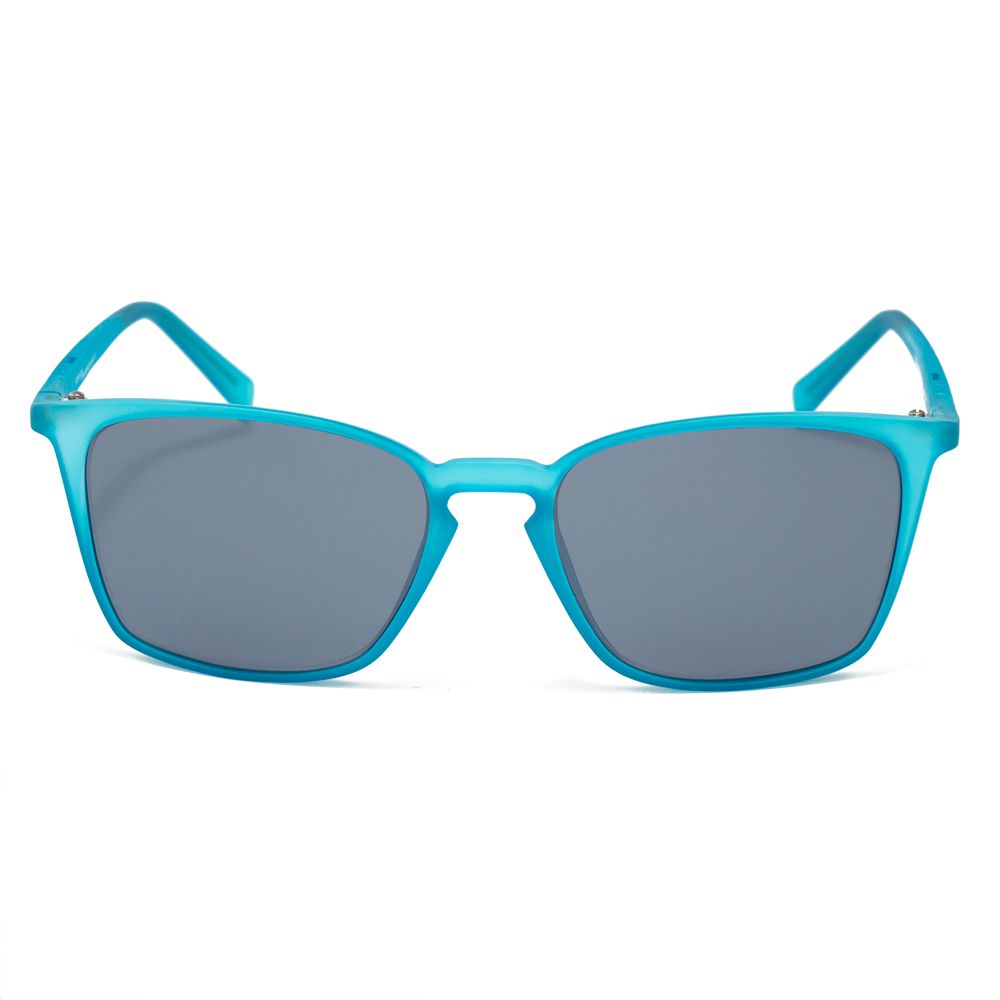 Sonnenbrille aus blauem Azetat