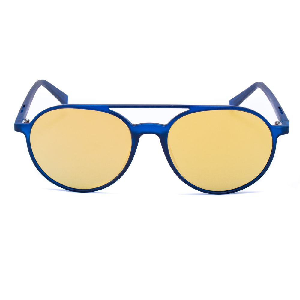 Sonnenbrille aus blauem Azetat