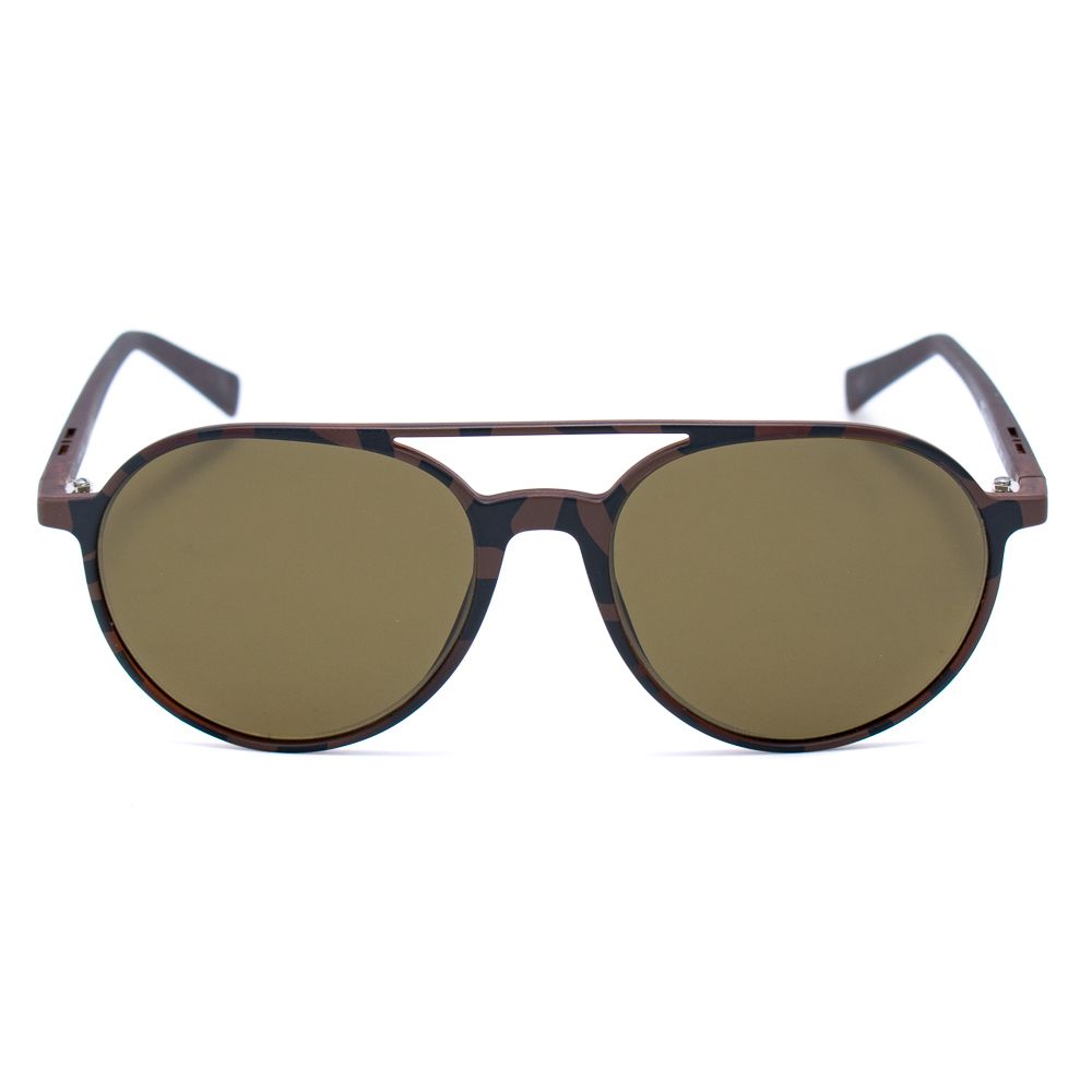 Braune Acetat-Sonnenbrille