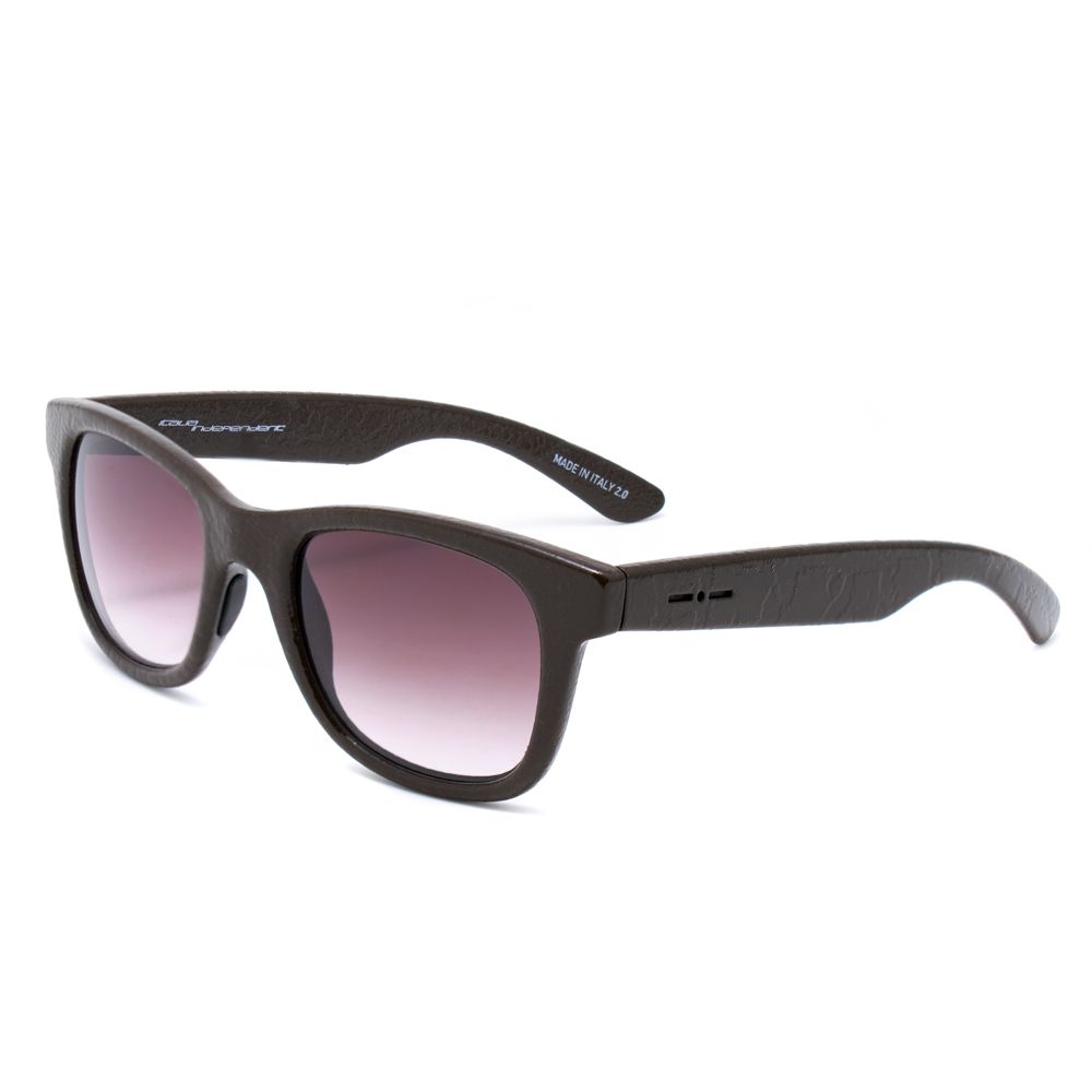 Sonnenbrille aus braunem Azetat