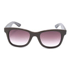 Sonnenbrille aus braunem Azetat