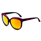 Rote Acetatsonnenbrille