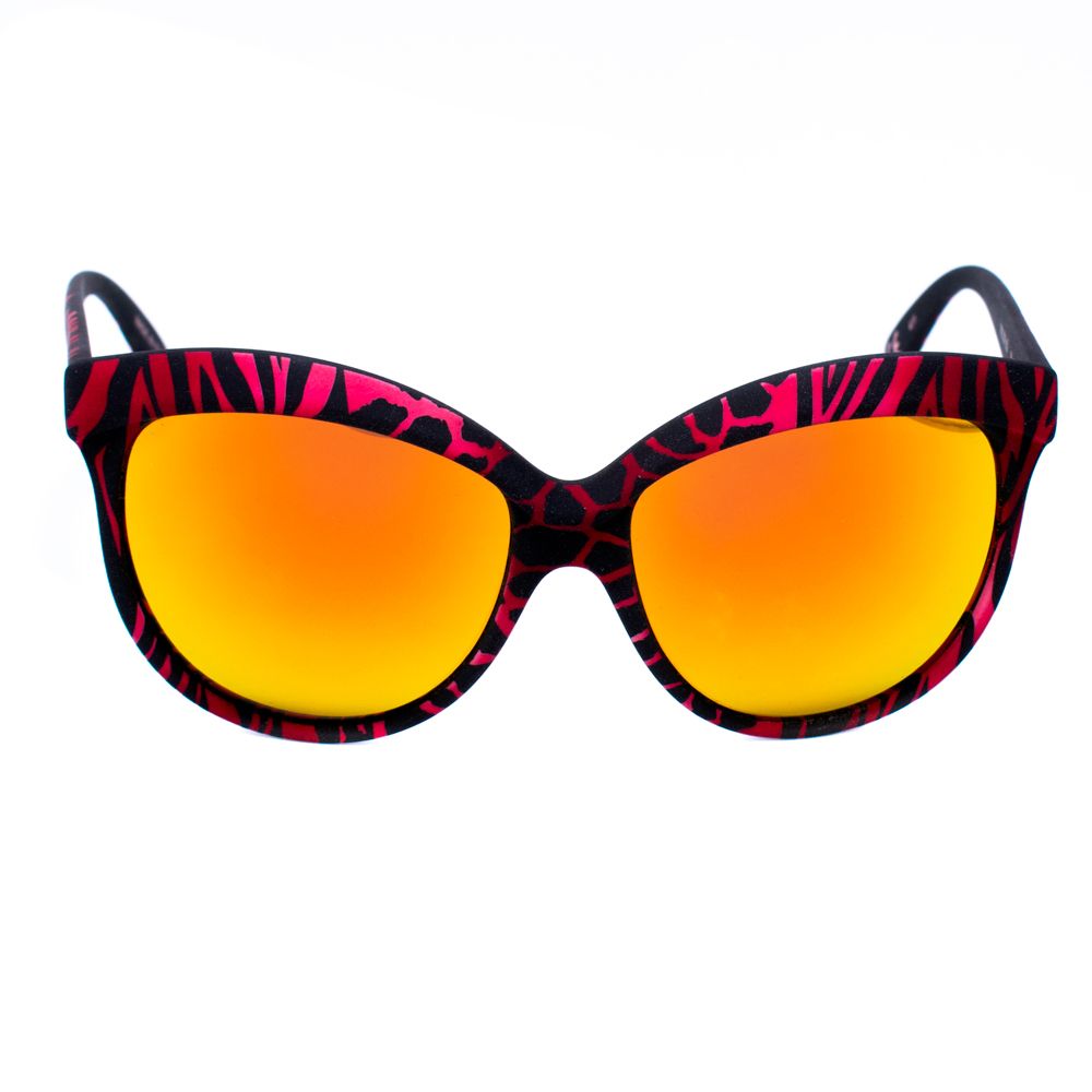 Rote Acetatsonnenbrille