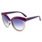 Occhiali da sole in acetato viola
